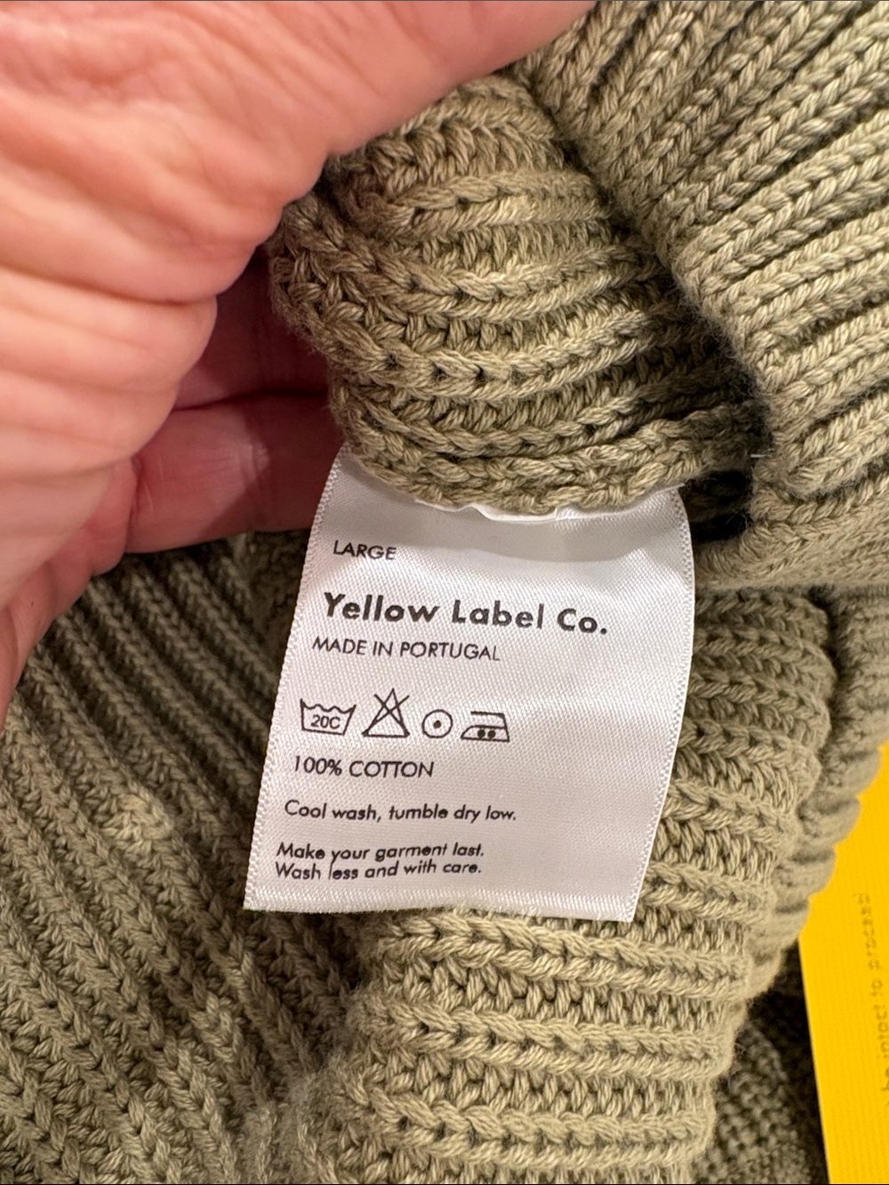 YELLOW LABEL CO. Men’s Waffle knit - Picture 6 of 6